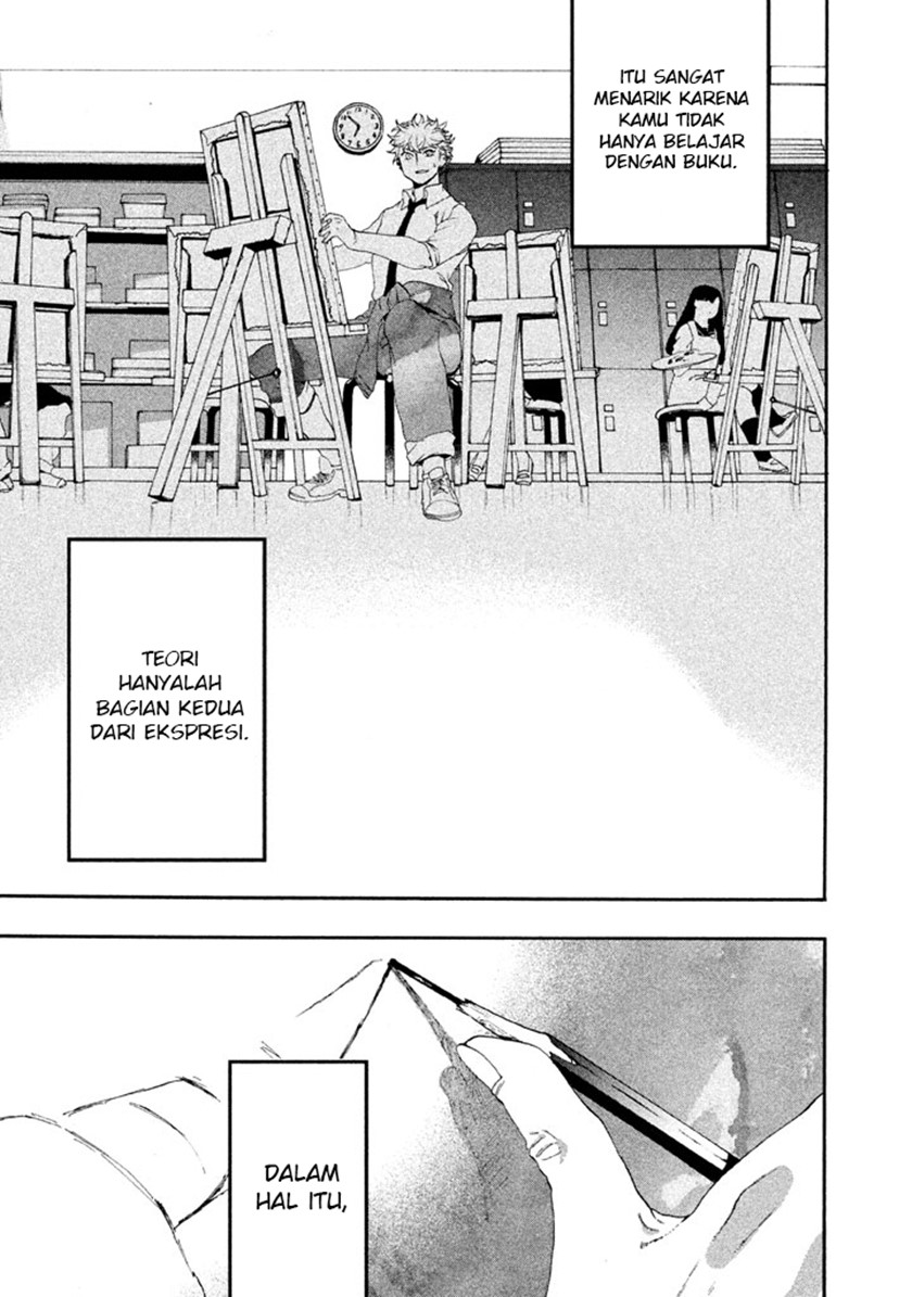 Blue Period Chapter 4 - halaman 42