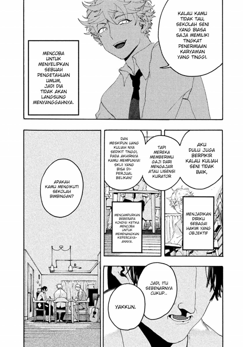Blue Period Chapter 5 - halaman 21