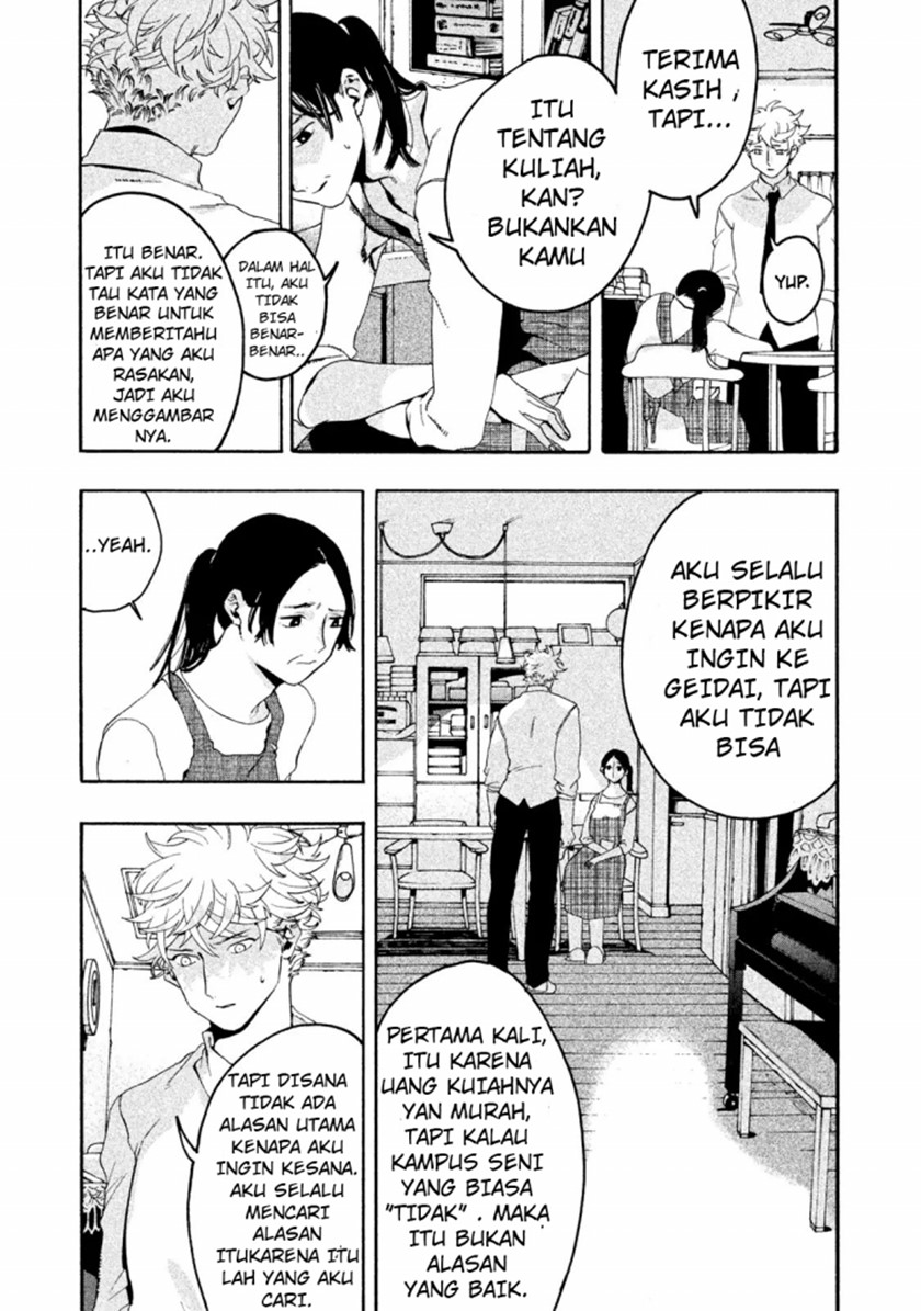 Blue Period Chapter 5 - halaman 34