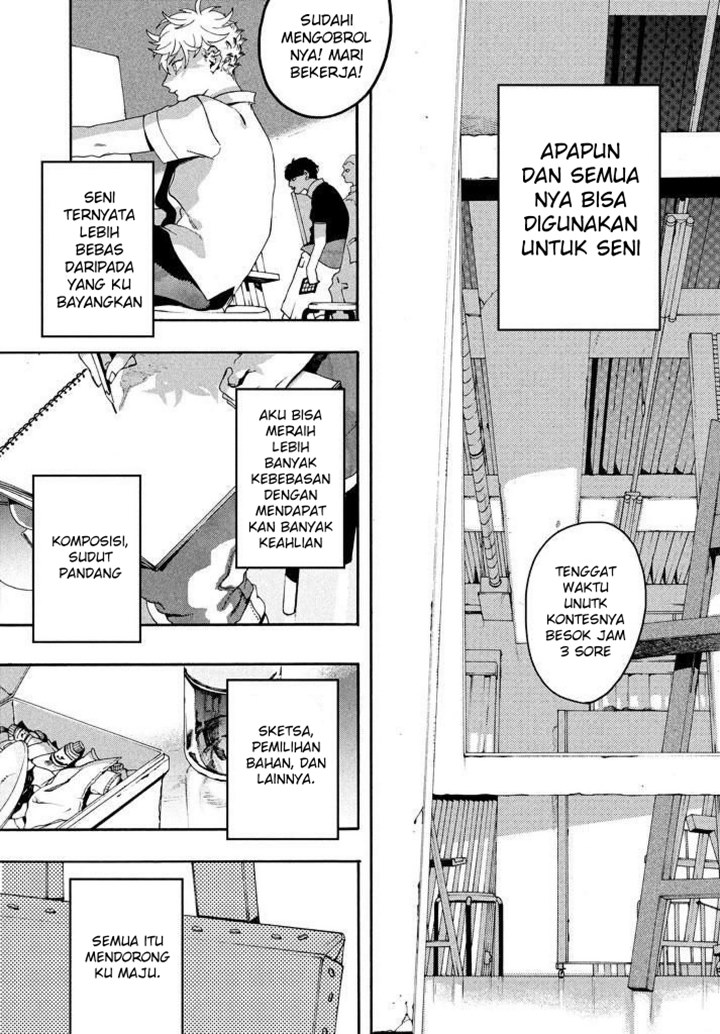 Blue Period Chapter 7 - halaman 39