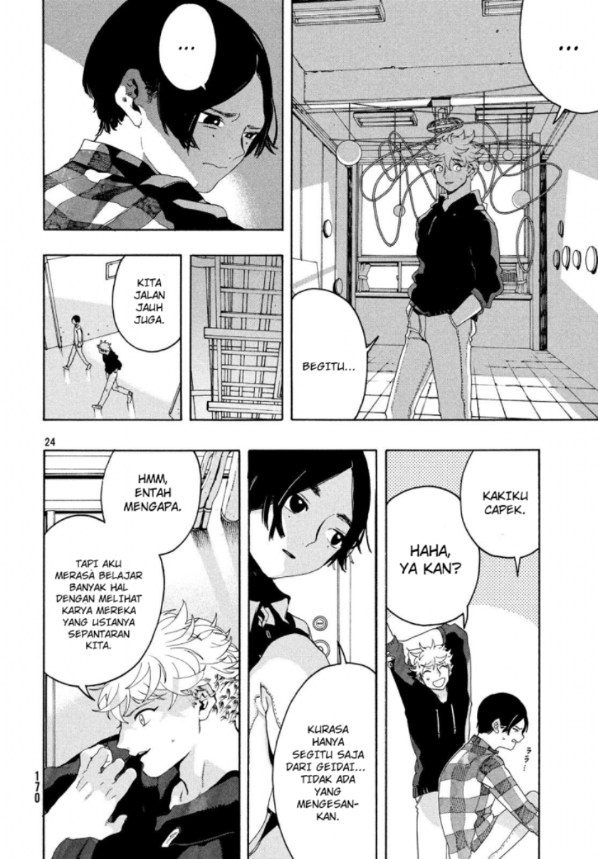 Blue Period Chapter 8 - halaman 25
