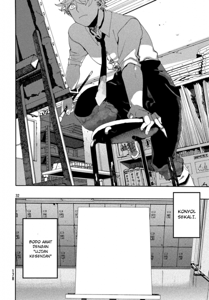Blue Period Chapter 8 - halaman 33