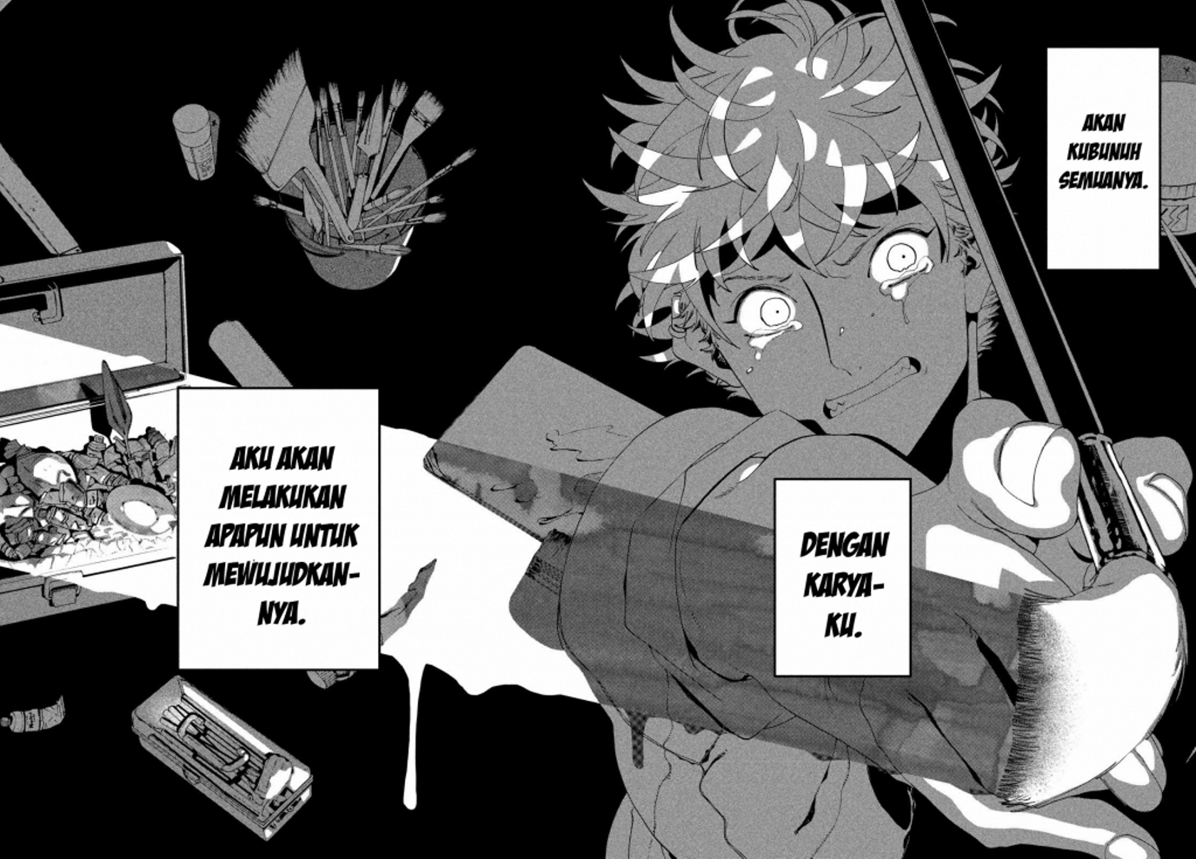 Blue Period Chapter 8 - halaman 37