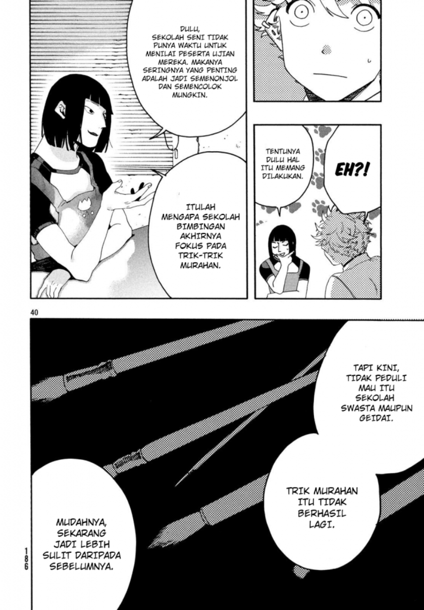 Blue Period Chapter 8 - halaman 40
