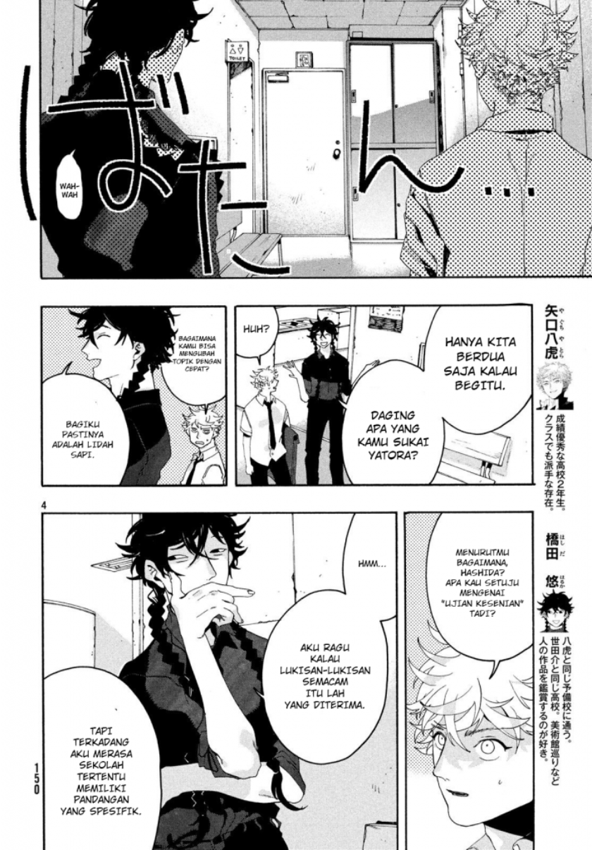 Blue Period Chapter 8 - halaman 5