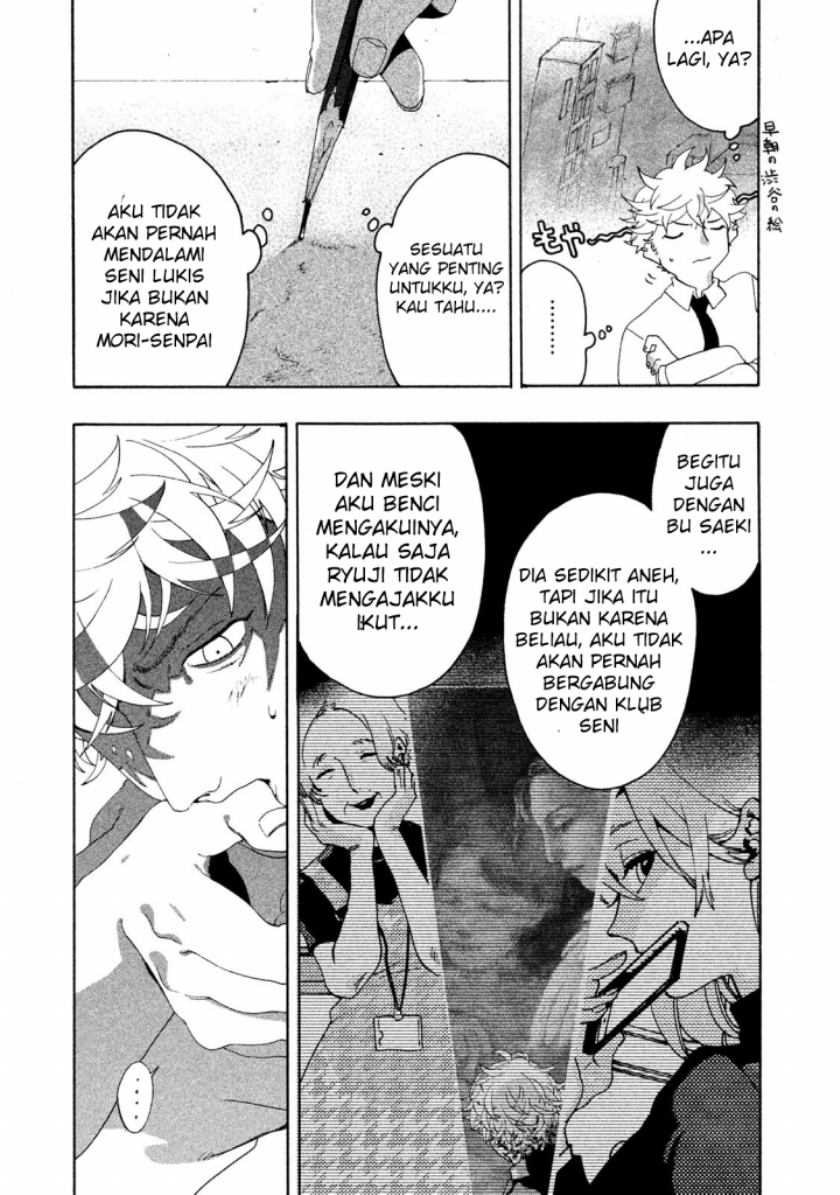 Blue Period Chapter 9 - halaman 20
