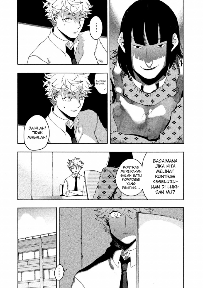 Blue Period Chapter 9 - halaman 38