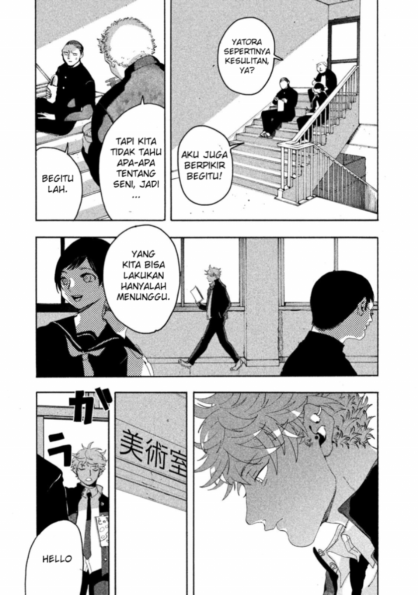 Blue Period Chapter 9 - halaman 40