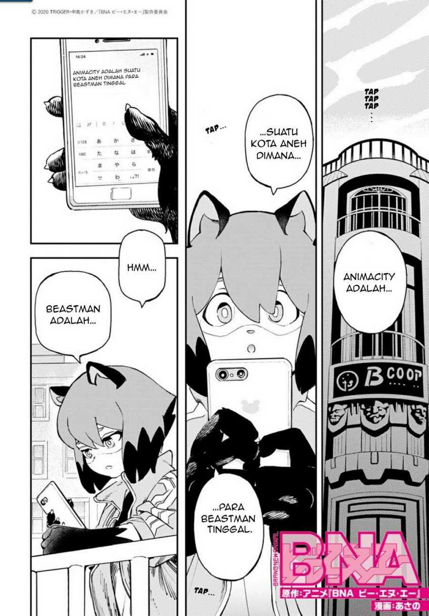 BNA: Brand New Animal Chapter 0.1 - halaman 3