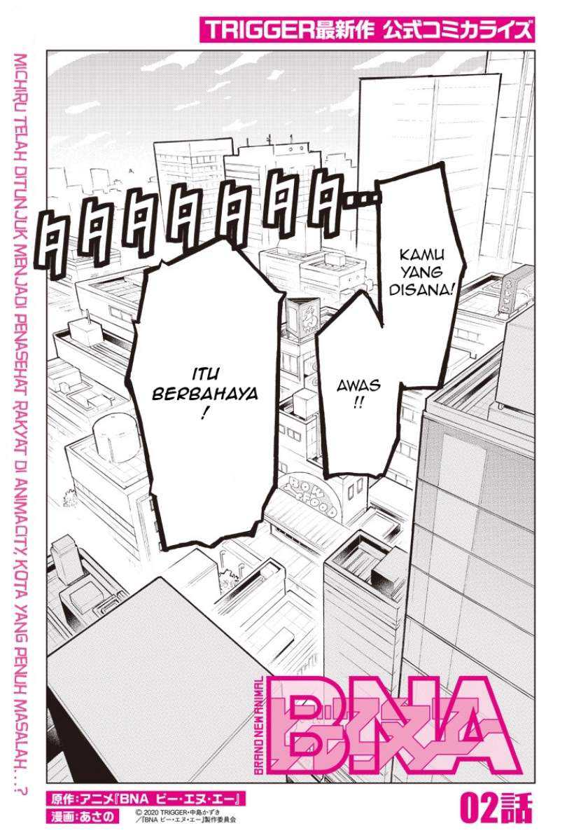BNA: Brand New Animal Chapter 2 - halaman 2
