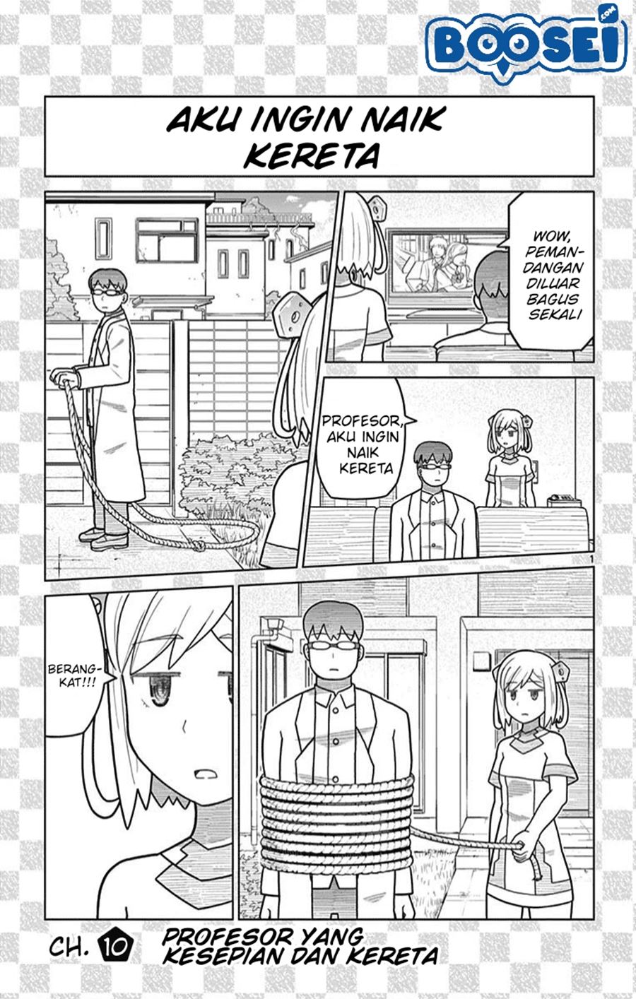 Bocchi Hakase to Robot Shoujo no Zetsubouteki Utopia Chapter 10 - halaman 3