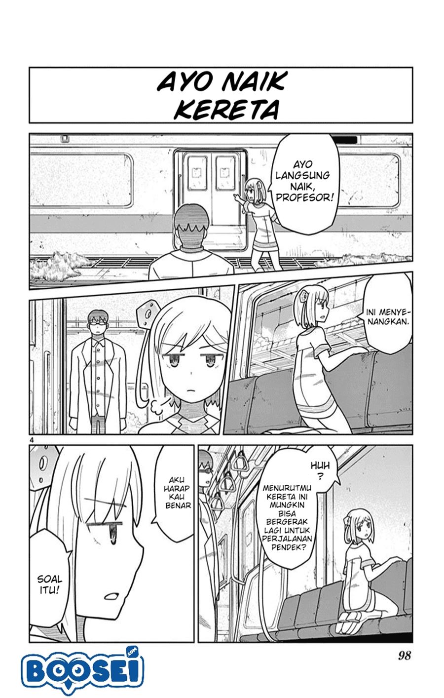 Bocchi Hakase to Robot Shoujo no Zetsubouteki Utopia Chapter 10 - halaman 5