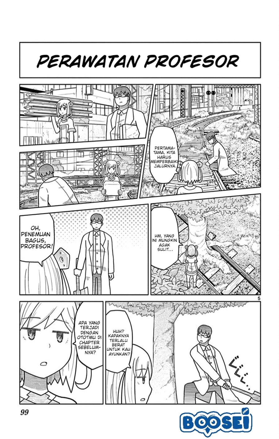Bocchi Hakase to Robot Shoujo no Zetsubouteki Utopia Chapter 10 - halaman 6