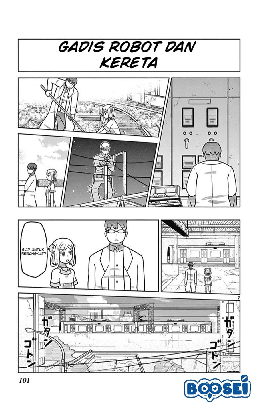 Bocchi Hakase to Robot Shoujo no Zetsubouteki Utopia Chapter 10 - halaman 8