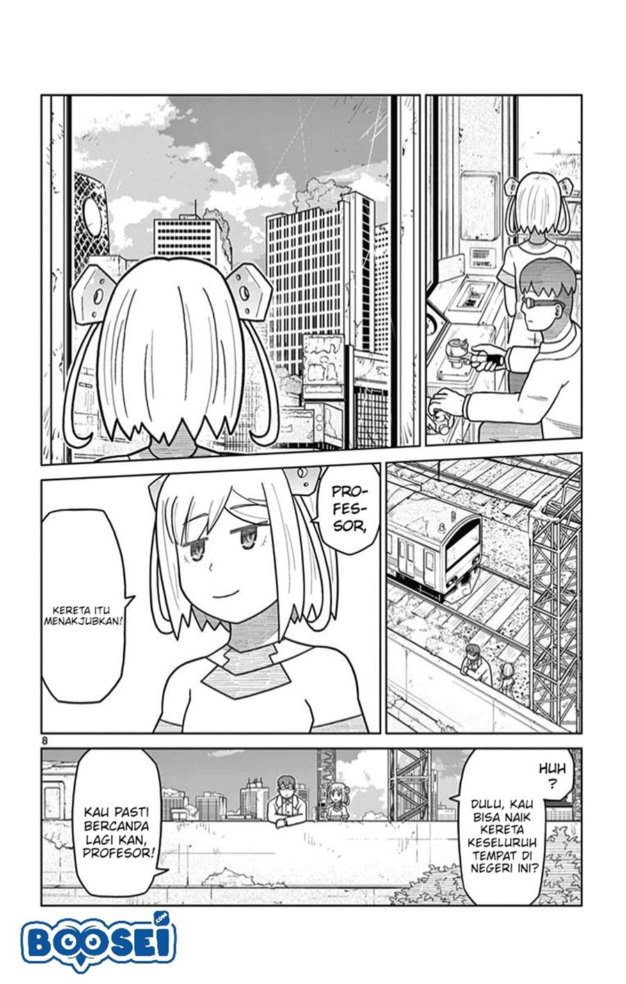 Bocchi Hakase to Robot Shoujo no Zetsubouteki Utopia Chapter 10 - halaman 9
