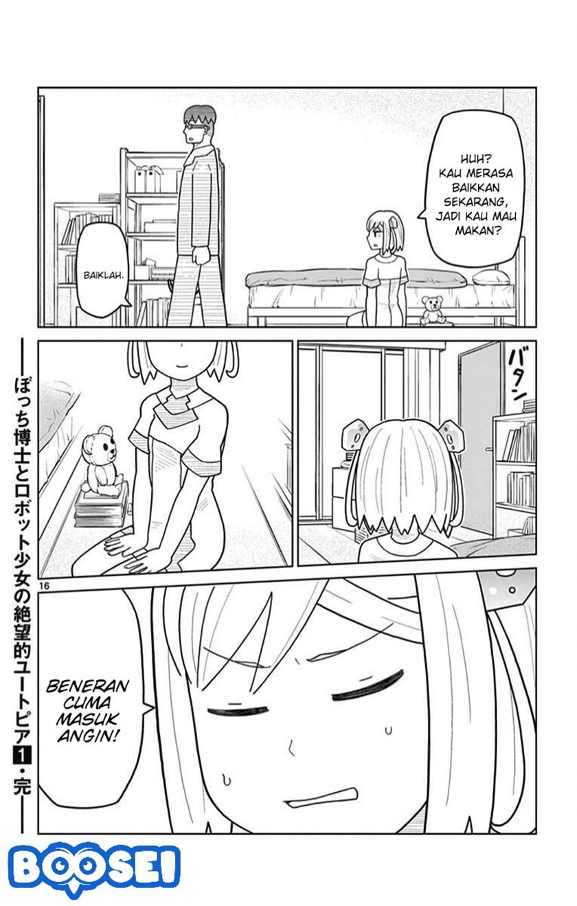 Bocchi Hakase to Robot Shoujo no Zetsubouteki Utopia Chapter 17 - halaman 18
