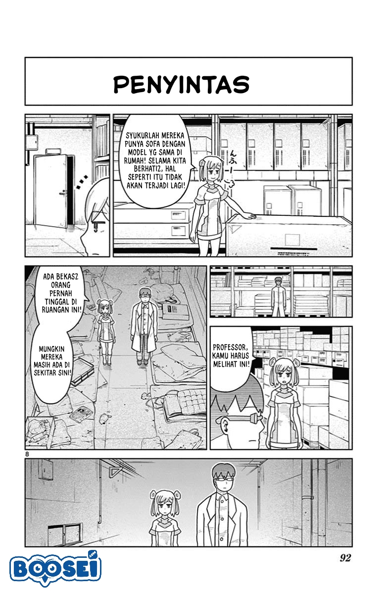 Bocchi Hakase to Robot Shoujo no Zetsubouteki Utopia Chapter 27 - halaman 11