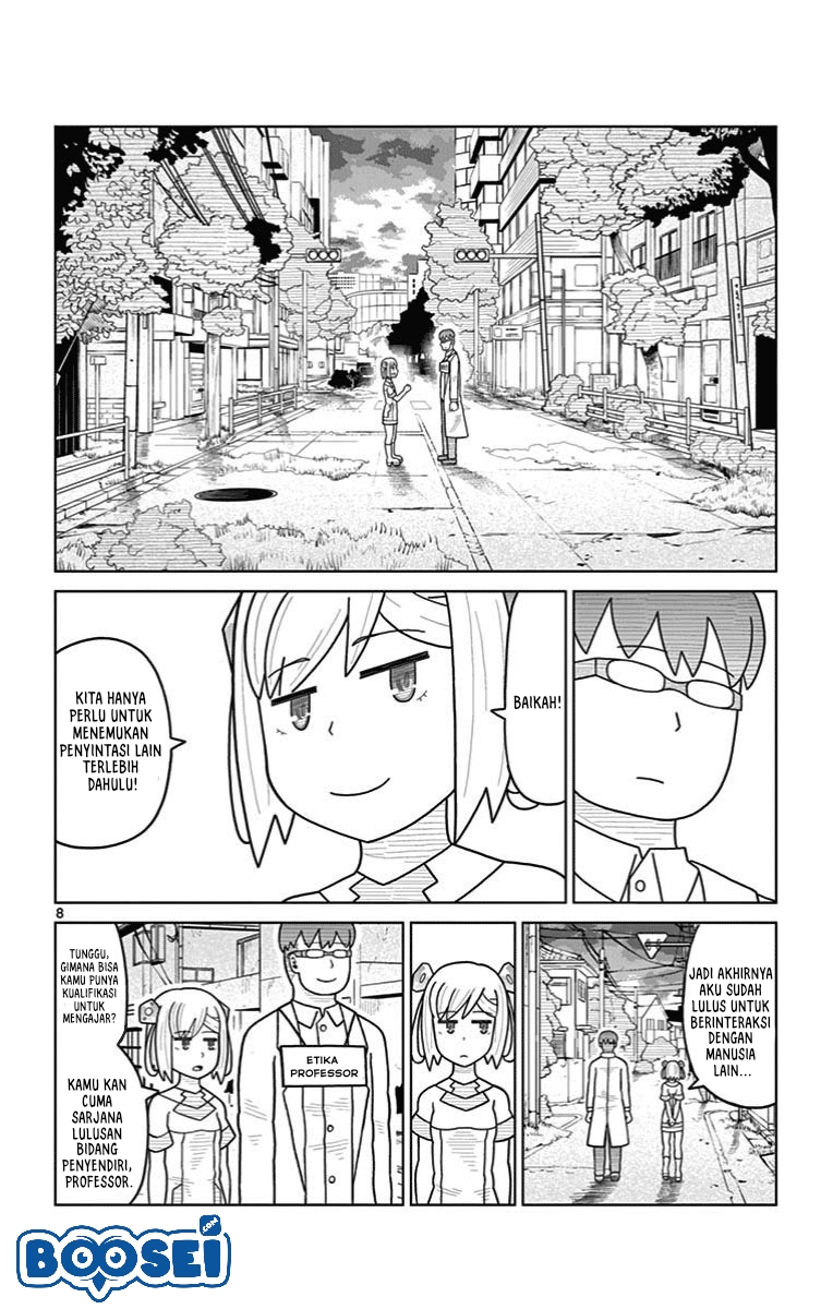 Bocchi Hakase to Robot Shoujo no Zetsubouteki Utopia Chapter 28 - halaman 11