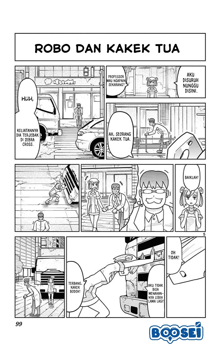 Bocchi Hakase to Robot Shoujo no Zetsubouteki Utopia Chapter 28 - halaman 8