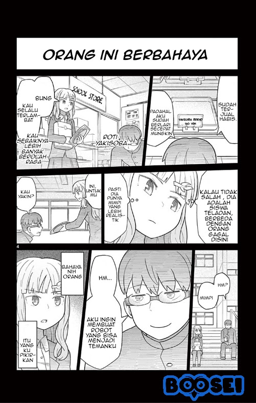 Bocchi Hakase to Robot Shoujo no Zetsubouteki Utopia Chapter 3 - halaman 6
