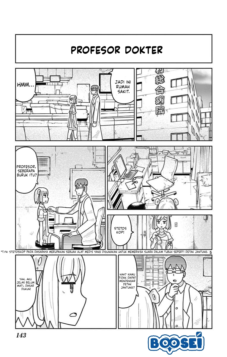 Bocchi Hakase to Robot Shoujo no Zetsubouteki Utopia Chapter 32 - halaman 8