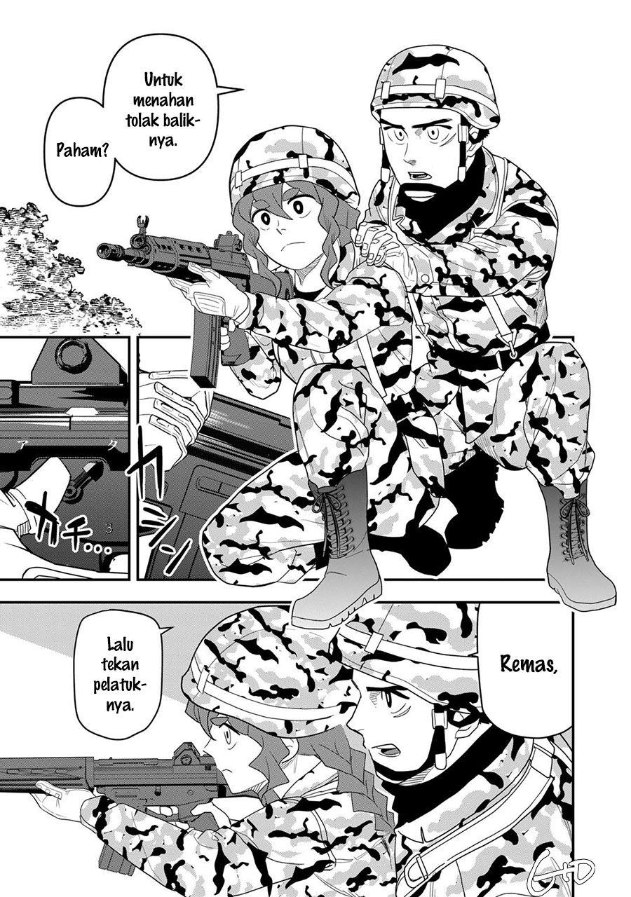 Bocchi Jieikan no Isekai Funsenki Chapter 13 - halaman 11