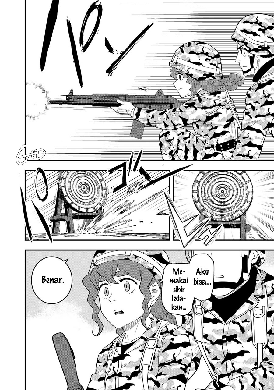 Bocchi Jieikan no Isekai Funsenki Chapter 13 - halaman 12