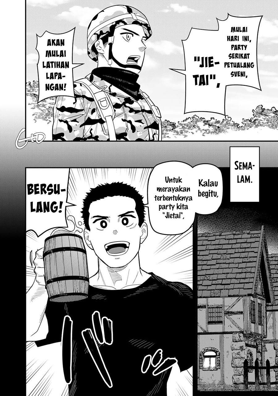 Bocchi Jieikan no Isekai Funsenki Chapter 13 - halaman 4