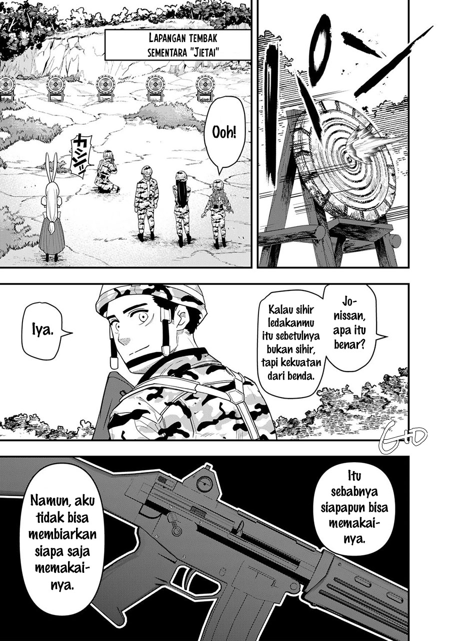 Bocchi Jieikan no Isekai Funsenki Chapter 13 - halaman 9
