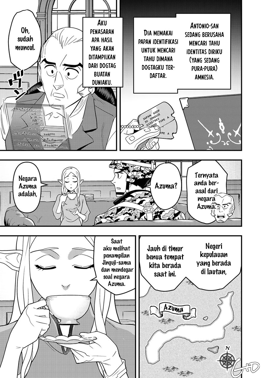 Bocchi Jieikan no Isekai Funsenki Chapter 3 - halaman 20