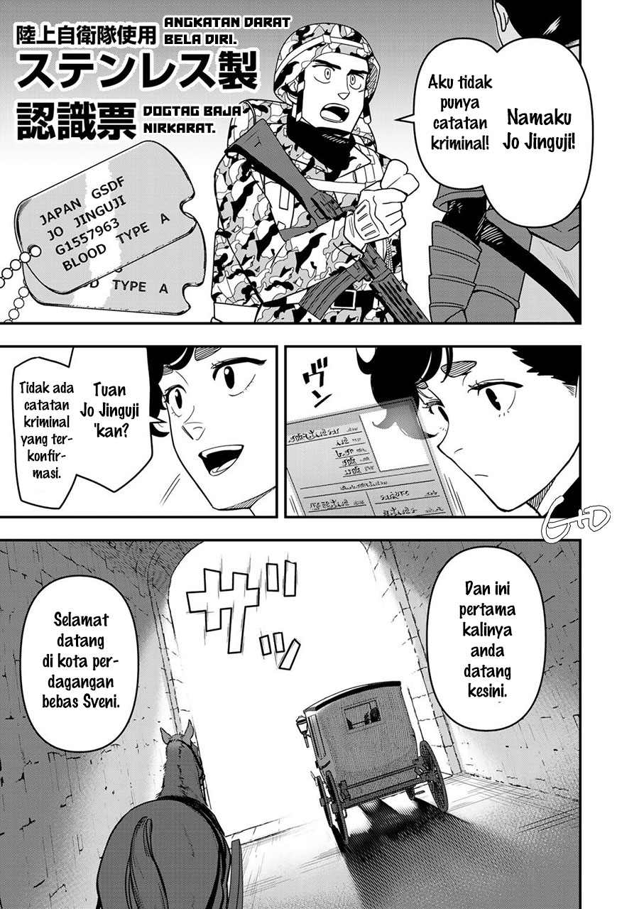 Bocchi Jieikan no Isekai Funsenki Chapter 3 - halaman 6