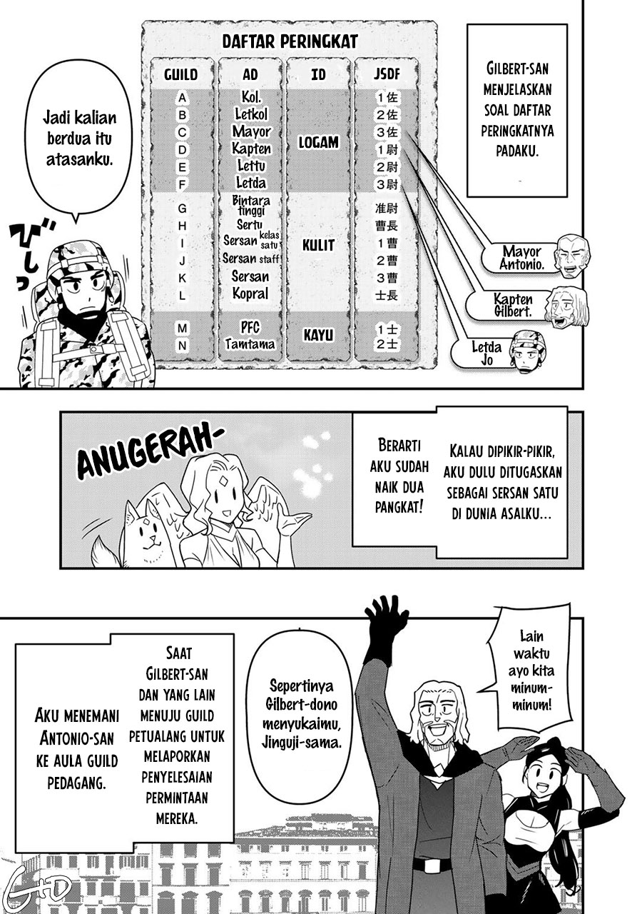 Bocchi Jieikan no Isekai Funsenki Chapter 3 - halaman 8