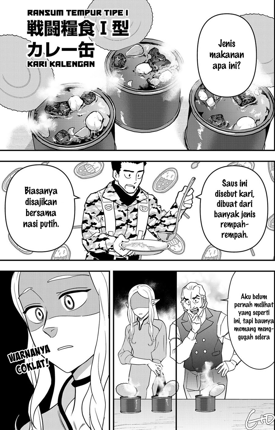 Bocchi Jieikan no Isekai Funsenki Chapter 4 - halaman 11