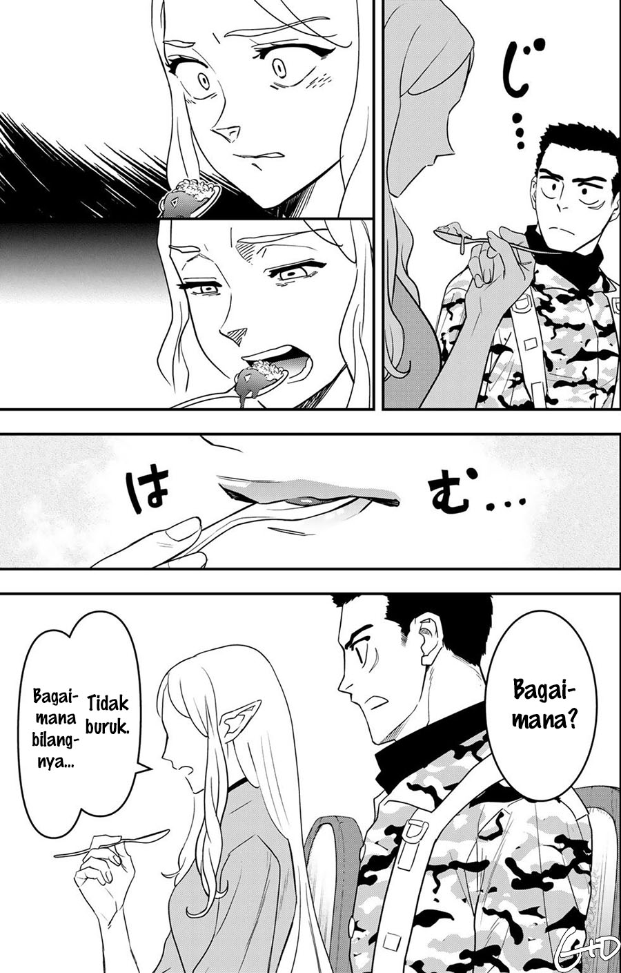 Bocchi Jieikan no Isekai Funsenki Chapter 4 - halaman 13