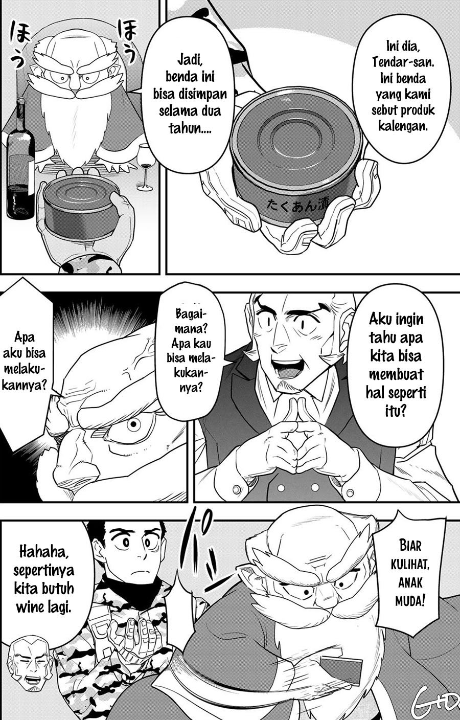 Bocchi Jieikan no Isekai Funsenki Chapter 4 - halaman 4