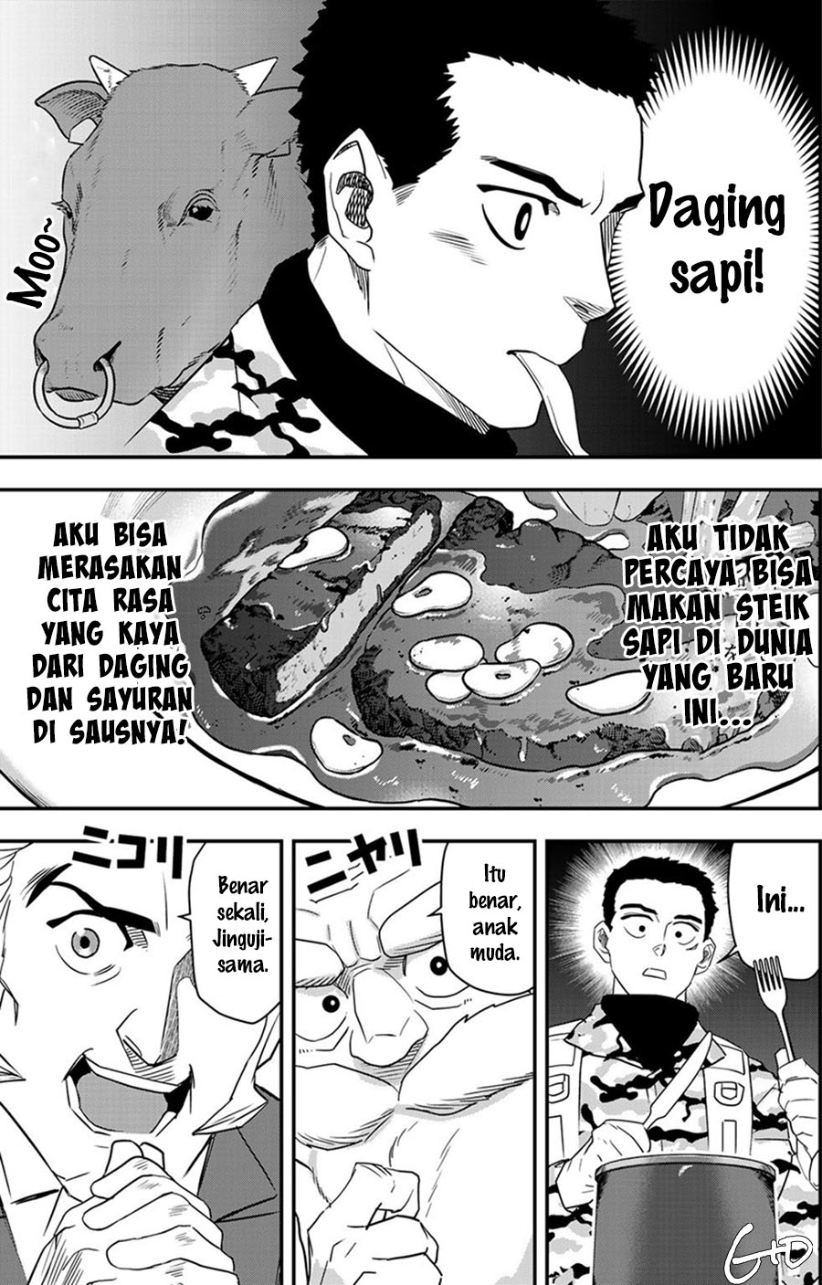Bocchi Jieikan no Isekai Funsenki Chapter 4 - halaman 7