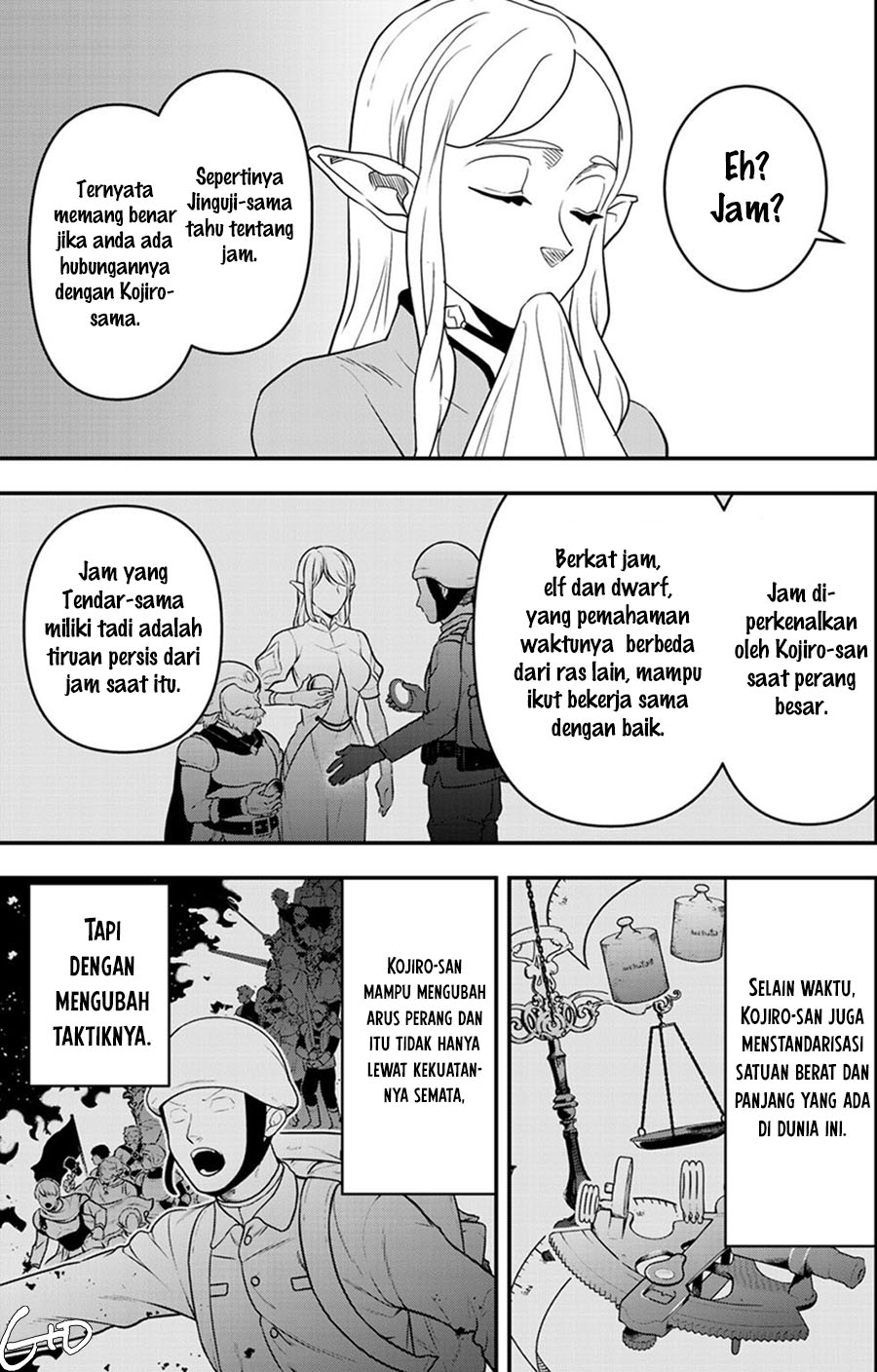 Bocchi Jieikan no Isekai Funsenki Chapter 4 - halaman 9