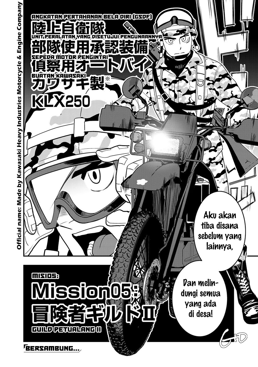 Bocchi Jieikan no Isekai Funsenki Chapter 5 - halaman 24