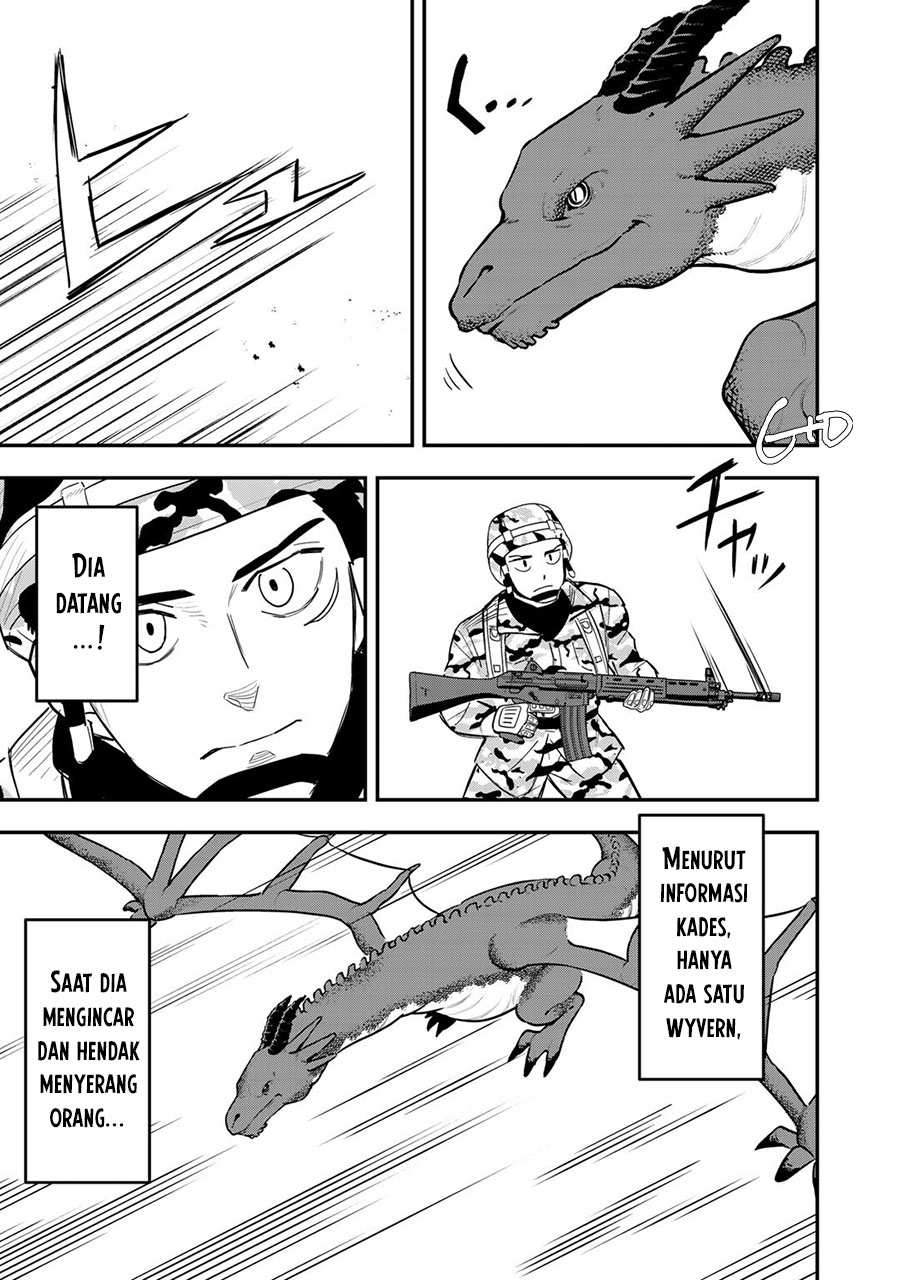 Bocchi Jieikan no Isekai Funsenki Chapter 6 - halaman 13