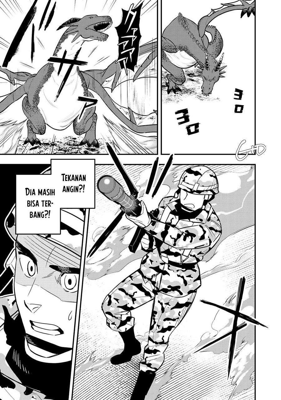Bocchi Jieikan no Isekai Funsenki Chapter 6 - halaman 17