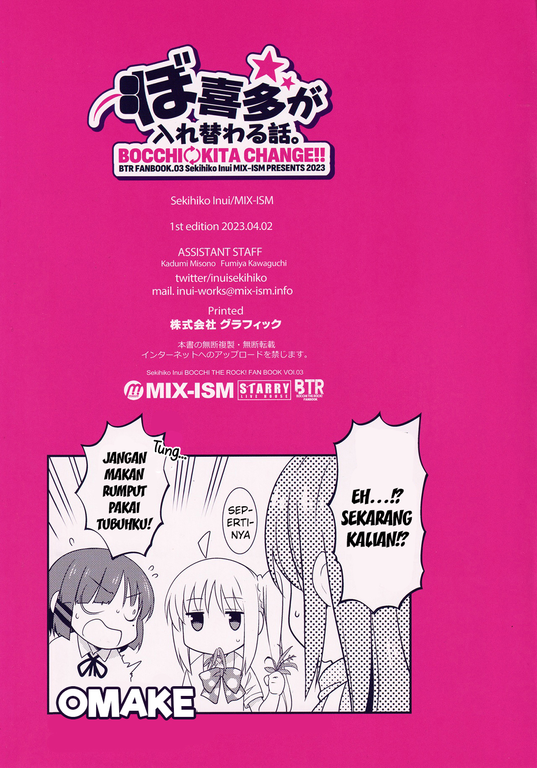 Bocchi-Kita Change Chapter 0 - halaman 28