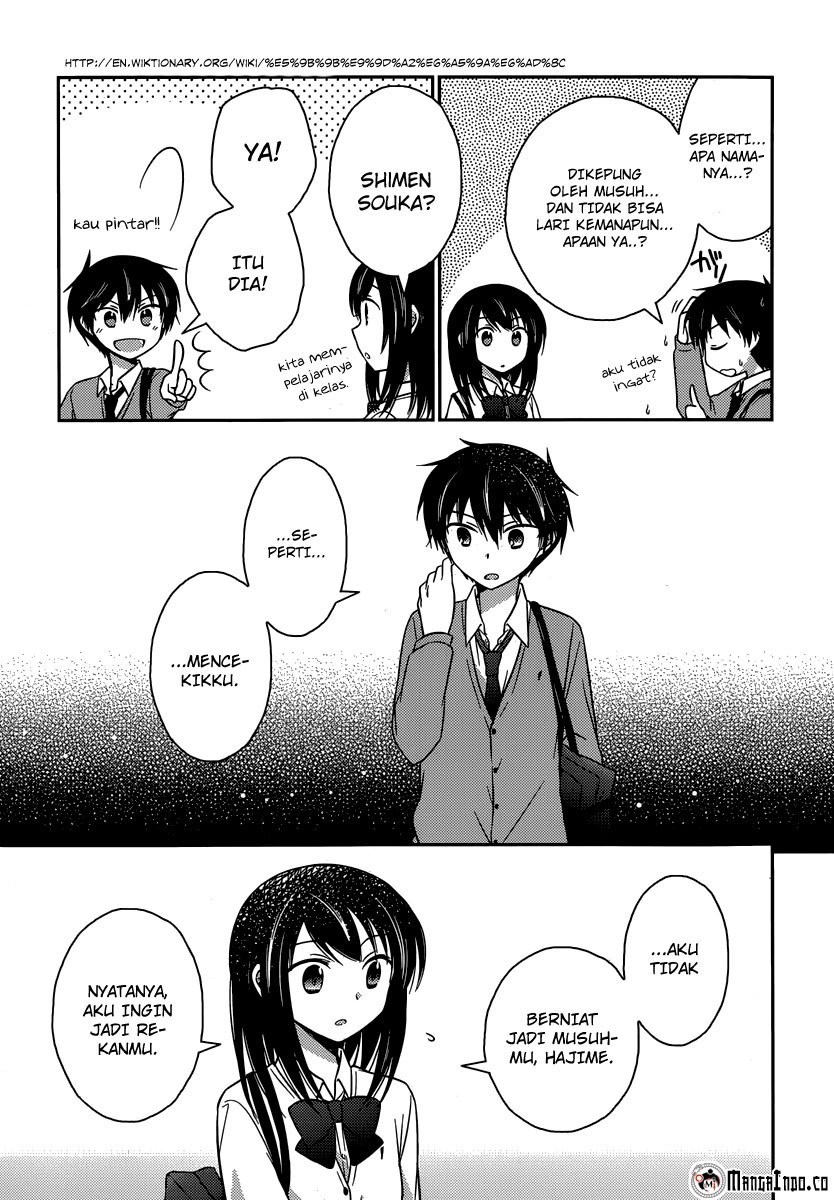 Bocchi na Bokura no Renai Jijou Chapter 10 - halaman 18