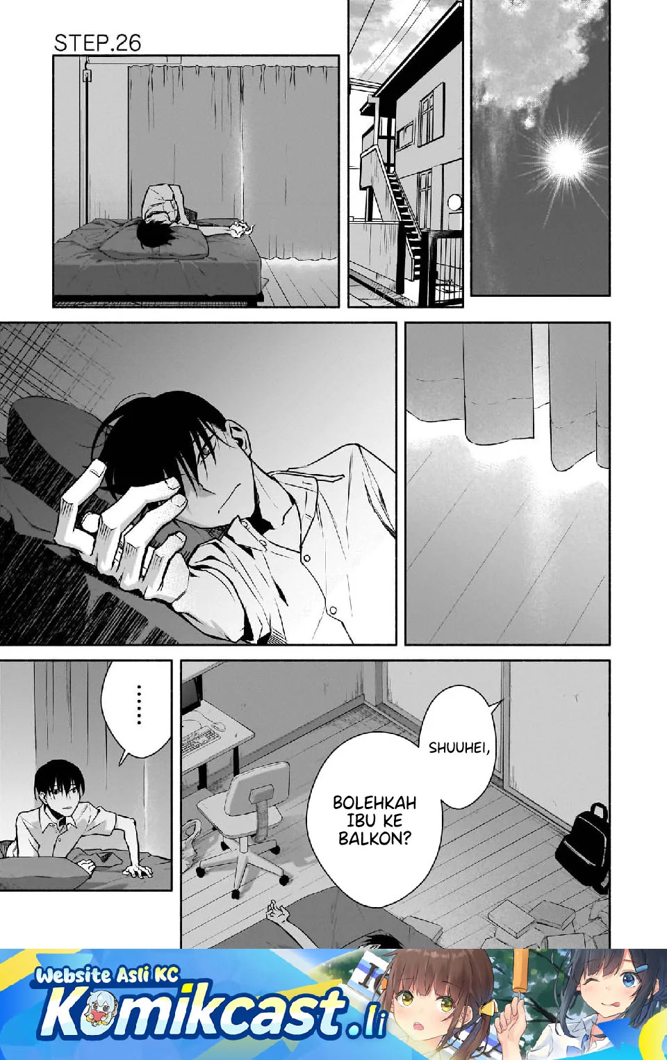 Bocchi no Boku ni Kyousei Kanojo ga Yattekita Chapter 26 - halaman 1