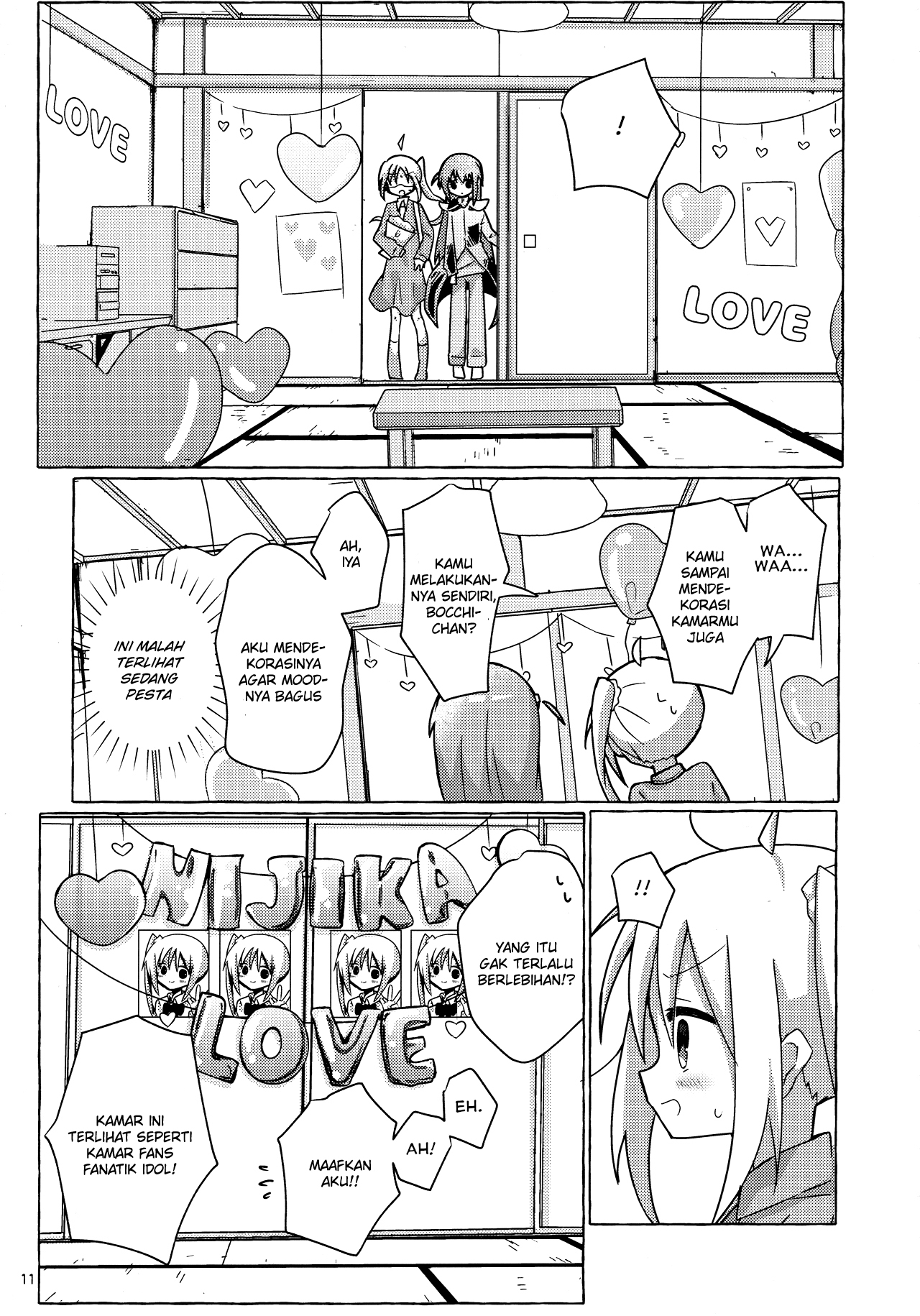 Bocchi the Rock! - Bocchi-chan Going All Out (Doujinshi) Chapter 0 - halaman 10
