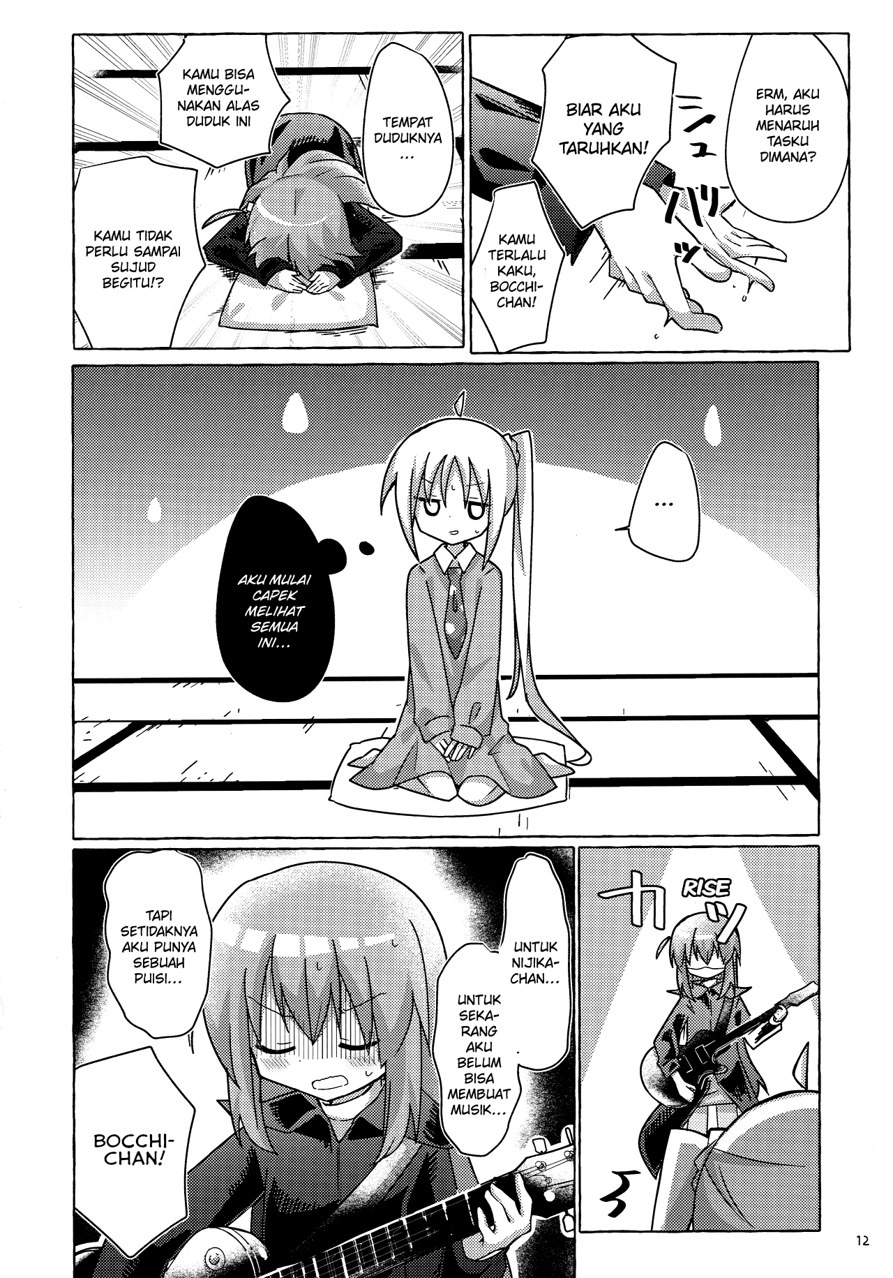 Bocchi the Rock! - Bocchi-chan Going All Out (Doujinshi) Chapter 0 - halaman 11