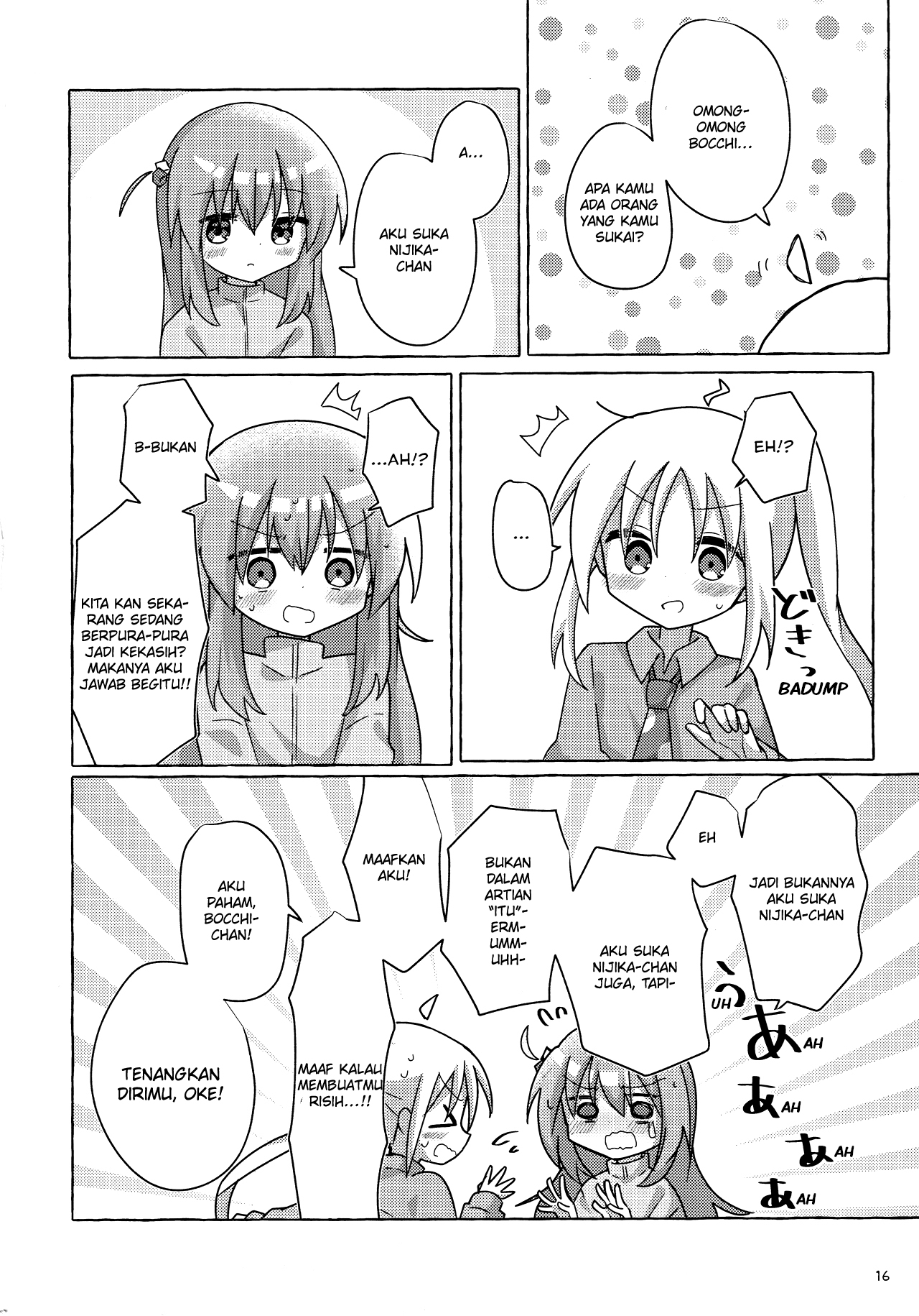 Bocchi the Rock! - Bocchi-chan Going All Out (Doujinshi) Chapter 0 - halaman 15