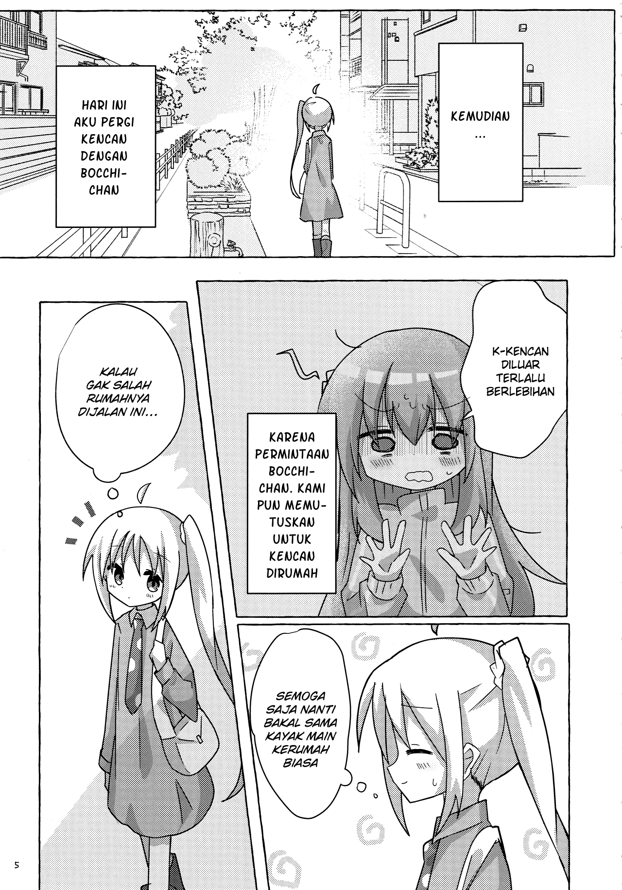 Bocchi the Rock! - Bocchi-chan Going All Out (Doujinshi) Chapter 0 - halaman 4