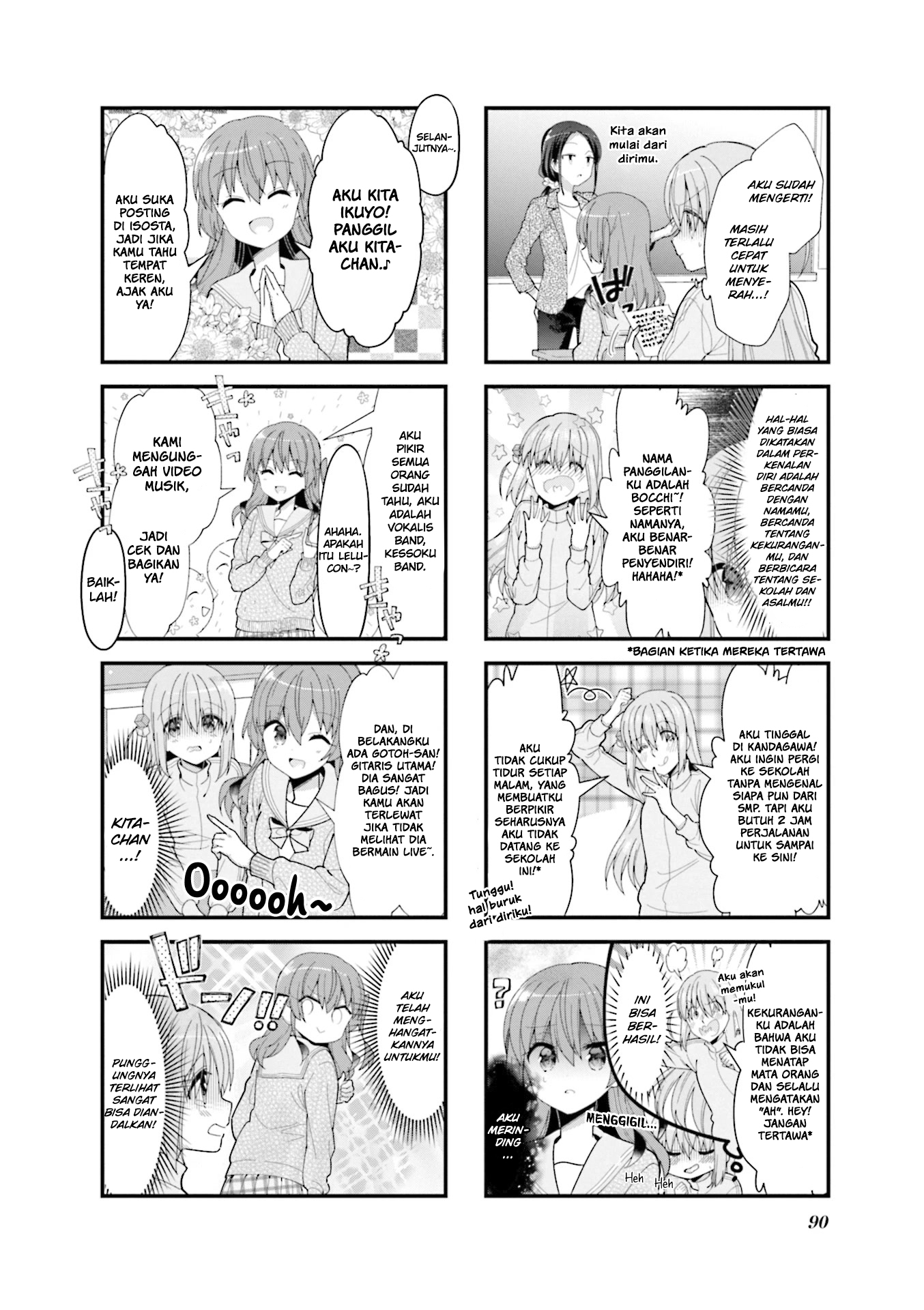 Bocchi the Rock! Chapter 35 - halaman 7