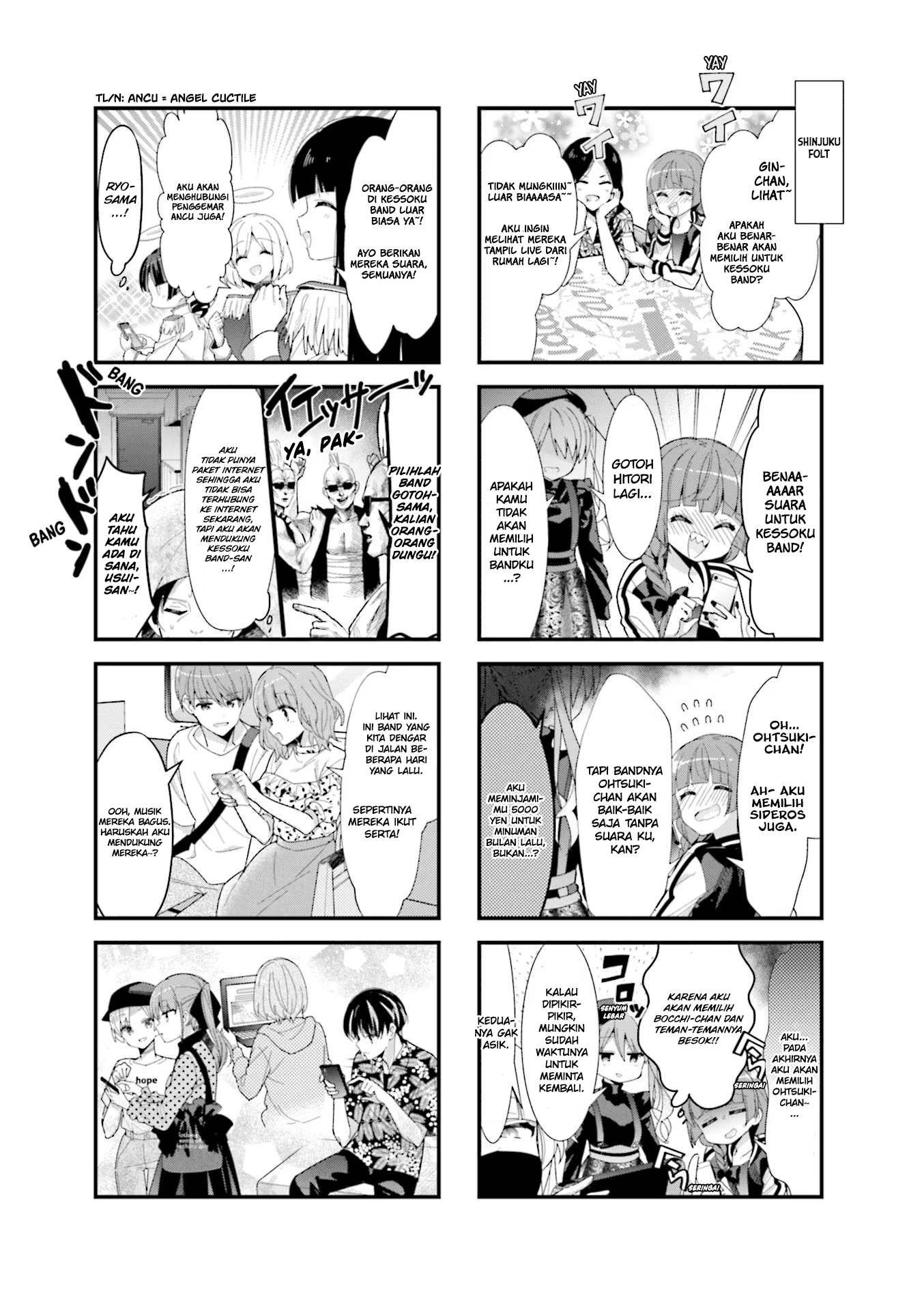 Bocchi the Rock! Chapter 39 - halaman 17