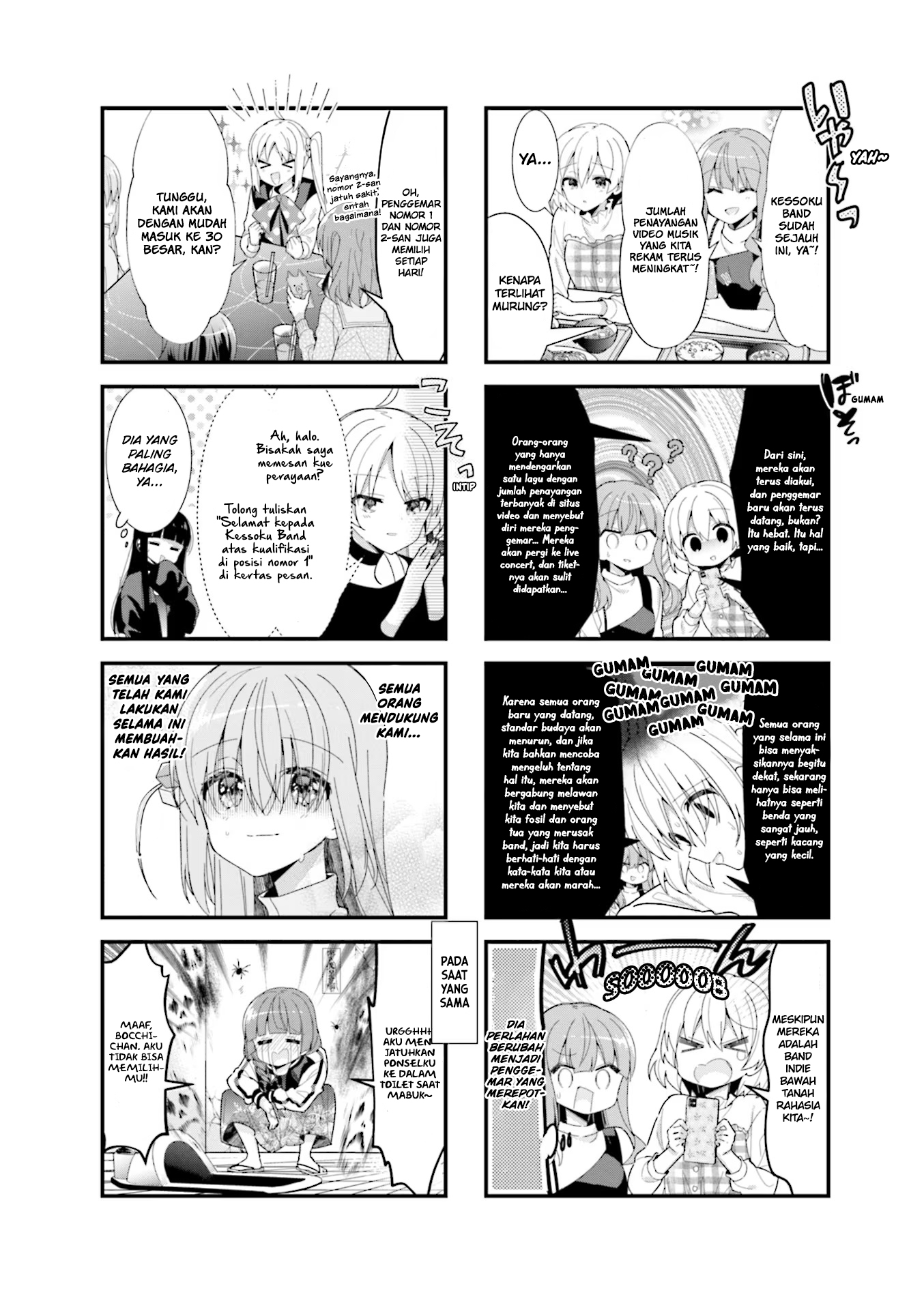 Bocchi the Rock! Chapter 39 - halaman 18